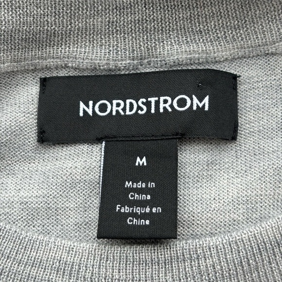 Nordstrom Merino Wool & Silk Long Sleeve Shirt/Sweater - Picture 4 of 5
